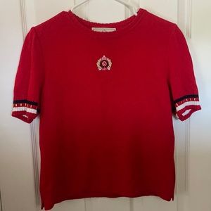 St. John's red knit Blouse